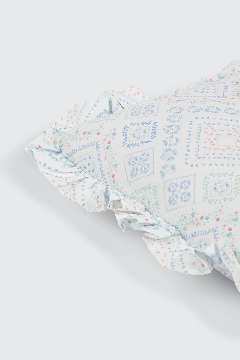 Paisley Print Pillow