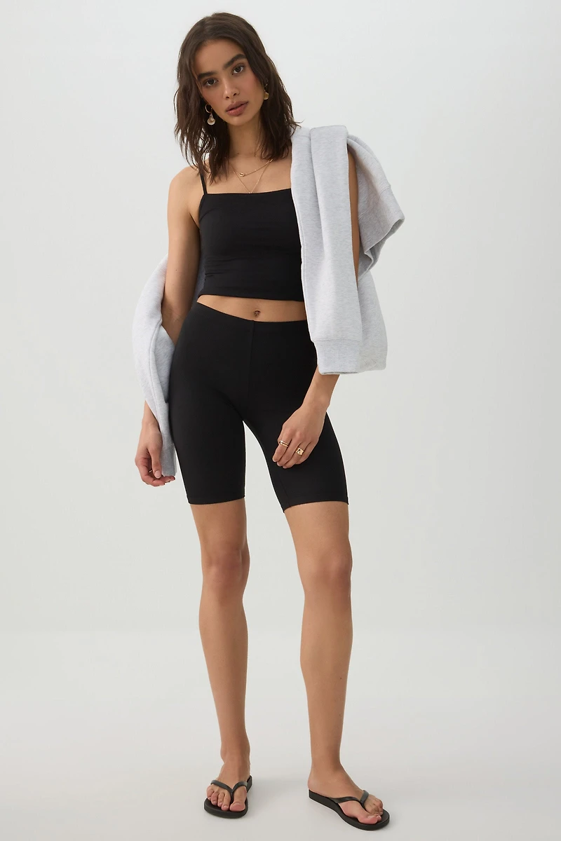 High Waist Biker Shorts