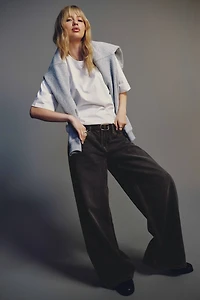The Off-Duty Fit Low Rise Wide Leg Jean