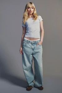 The Muse Fit Mid Rise Baggy Jean