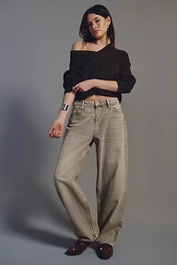 The Muse Fit Mid Rise Baggy Jean