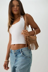 Faux Suede Fanny Pack