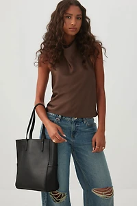 Side Pocket Tote Bag