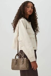 Petit sac fourre-tout en faux suède