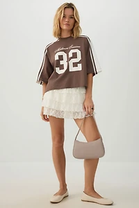 Textured Shoulder Bag
