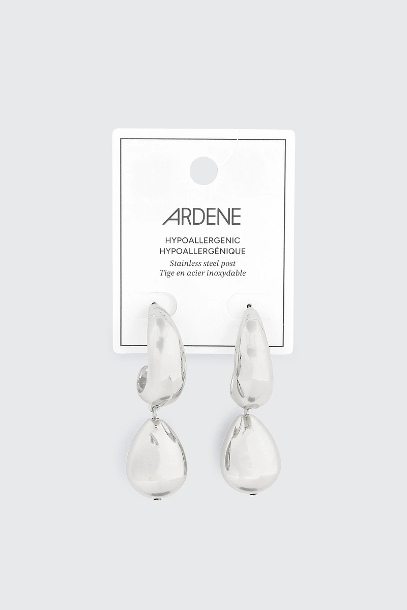 Anneaux gouttes pendantes