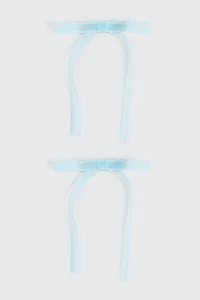 2-Pack Tulle Hair Bows