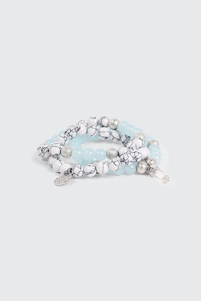 3-Pack Marble Like Bracelets