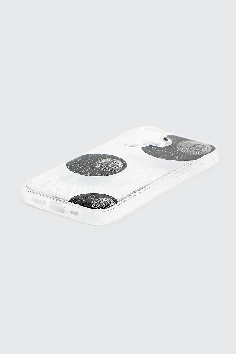 Glitter 8 Ball iPhone 16 Case