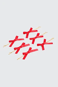 6-Pack Bow Hair Pins