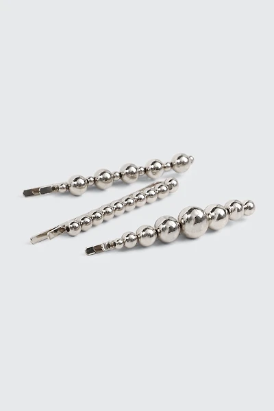 3-Pack Ball Hair Pins