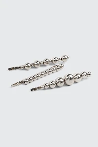 3-Pack Ball Hair Pins