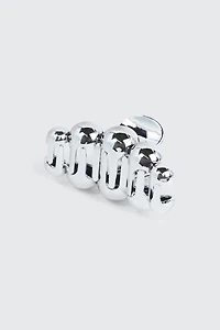 Metallic Bubble Hair Claw