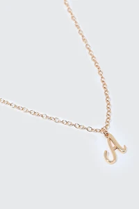 Initial A Necklace
