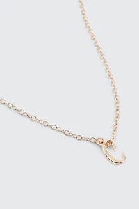 Initial C Necklace