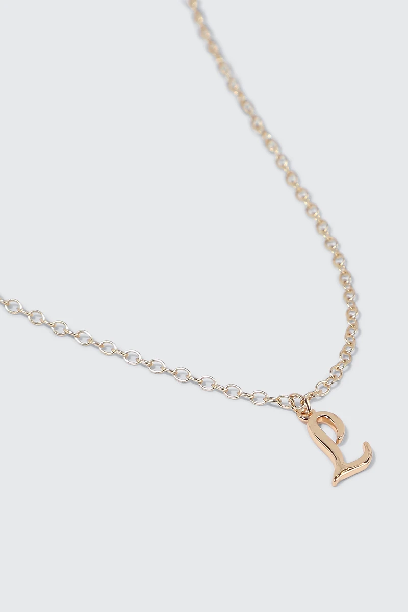 Collier initiale E
