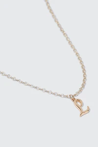 Collier initiale E