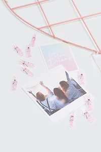 Heart Picture Frame with Pegs