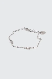 Bracelet à détails d'éventails en cœur