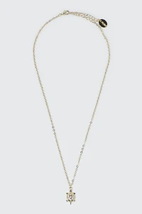14K Gold Plated Turtle Necklace
