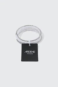 Rhinestone & Pearl Bracelet