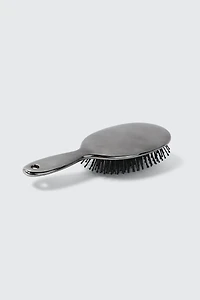 Metallic Paddle Hairbrush
