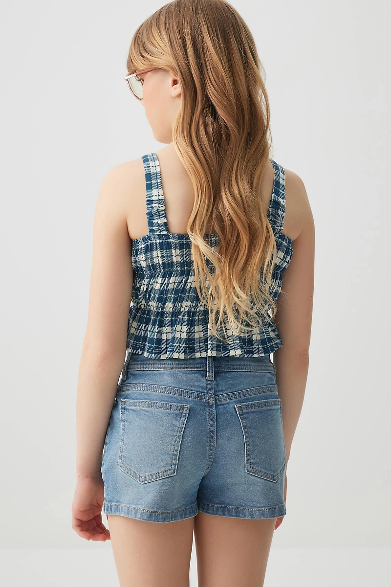 Short en denim