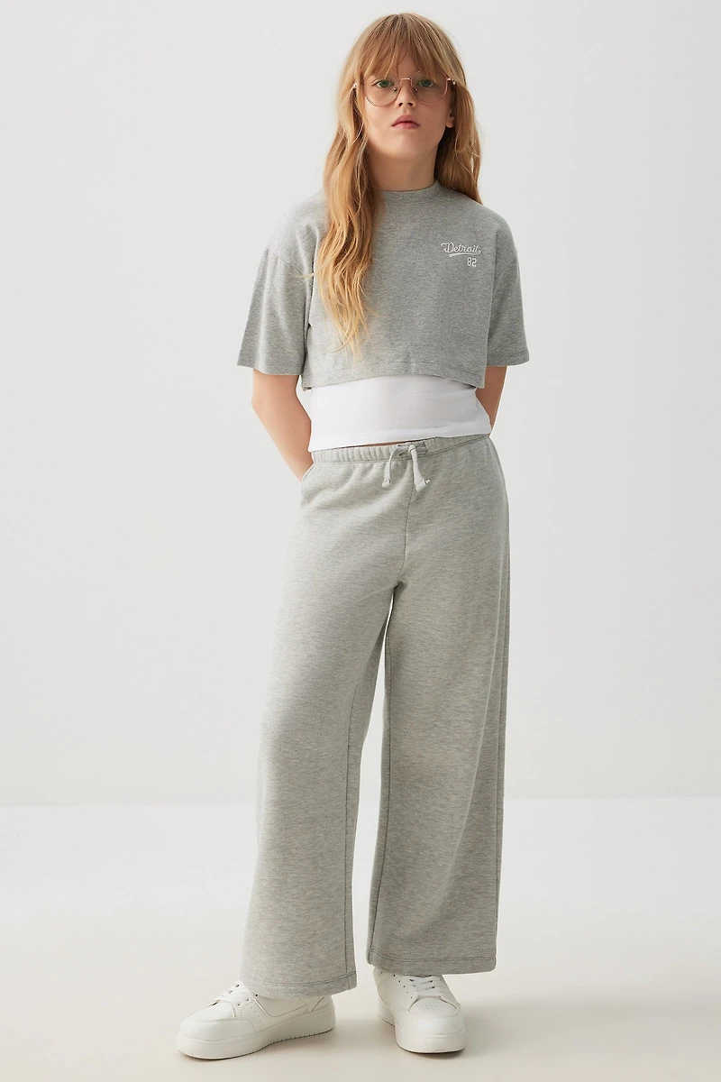 Layered Graphic Boxy T-Shirt