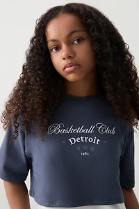 Layered Graphic Boxy T-Shirt
