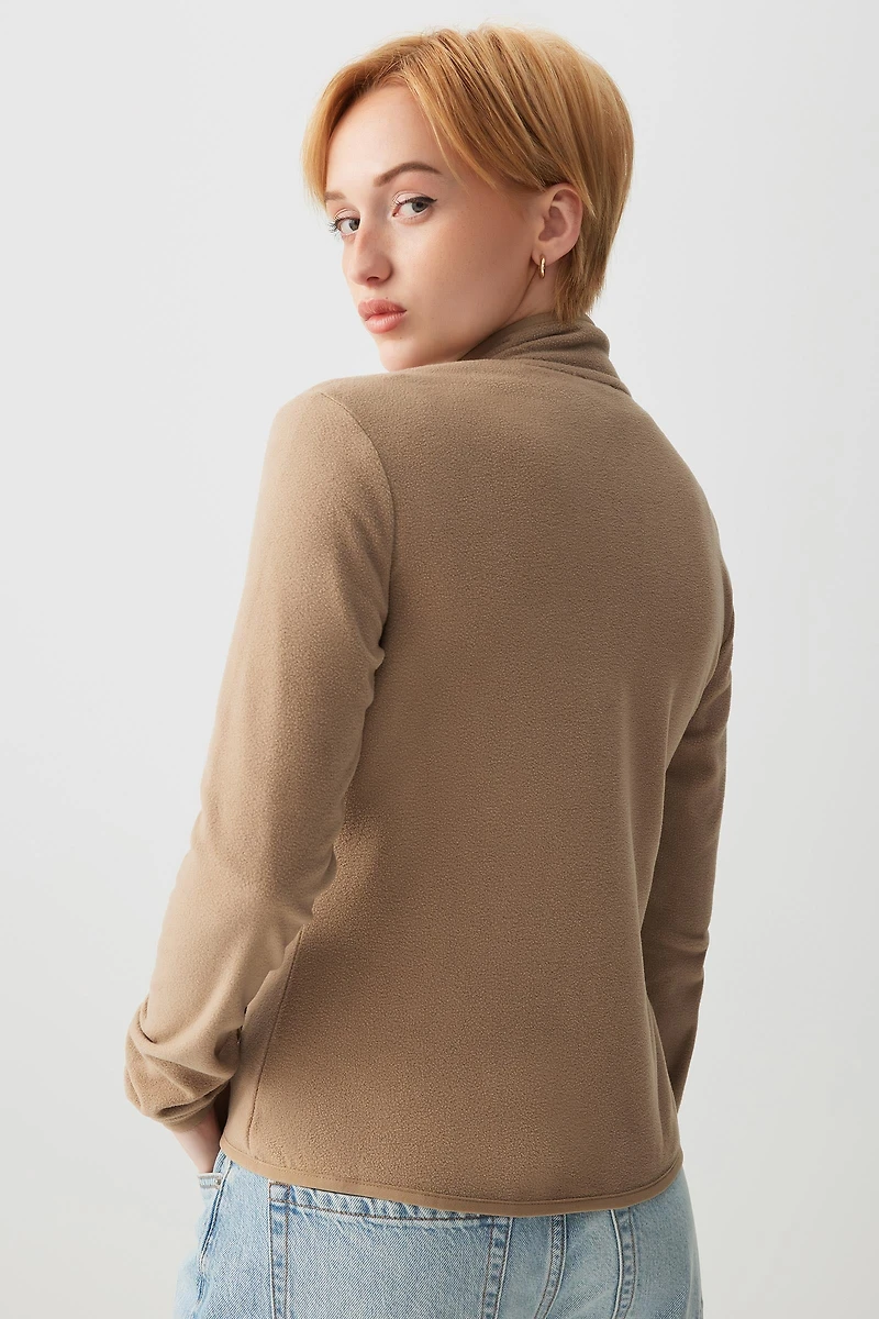 Zip Up Polar Fleece Jacket