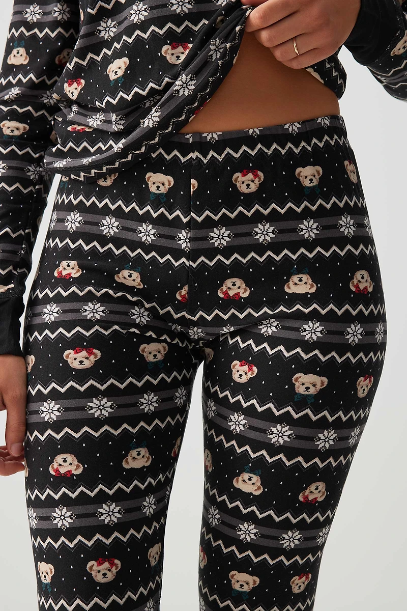 Skinny Jogger PJ Set