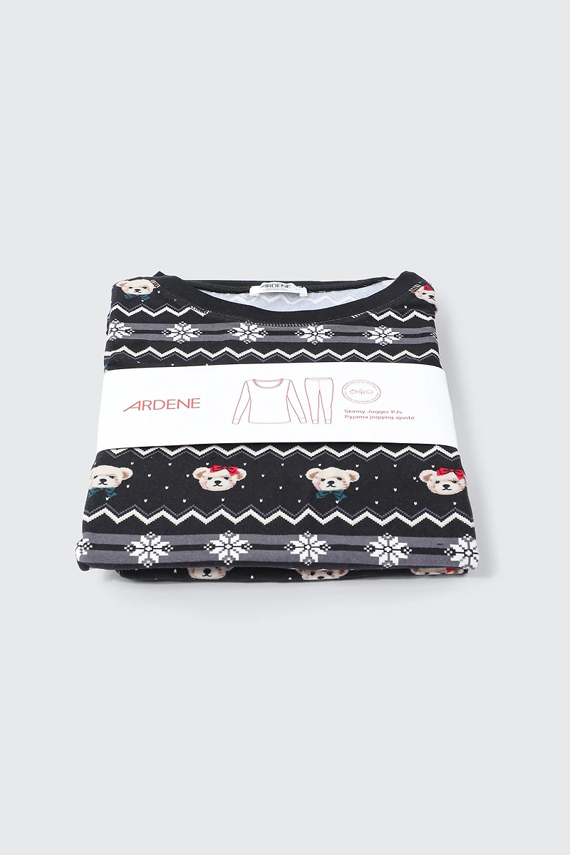 Skinny Jogger PJ Set