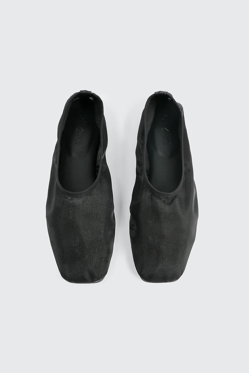 Square Toe Ballet Flats