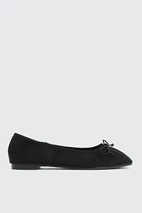 Square Toe Ballet Flats