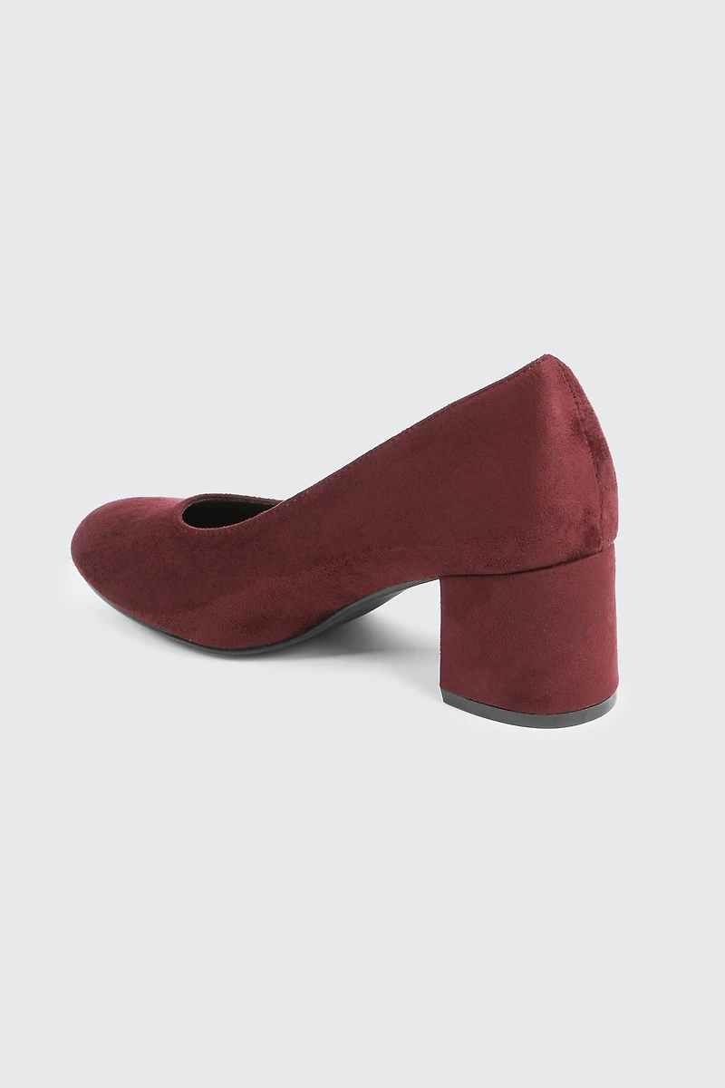 Block Heel Pumps