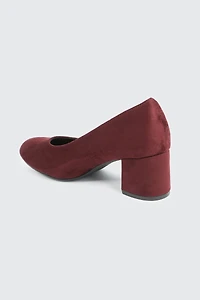 Block Heel Pumps