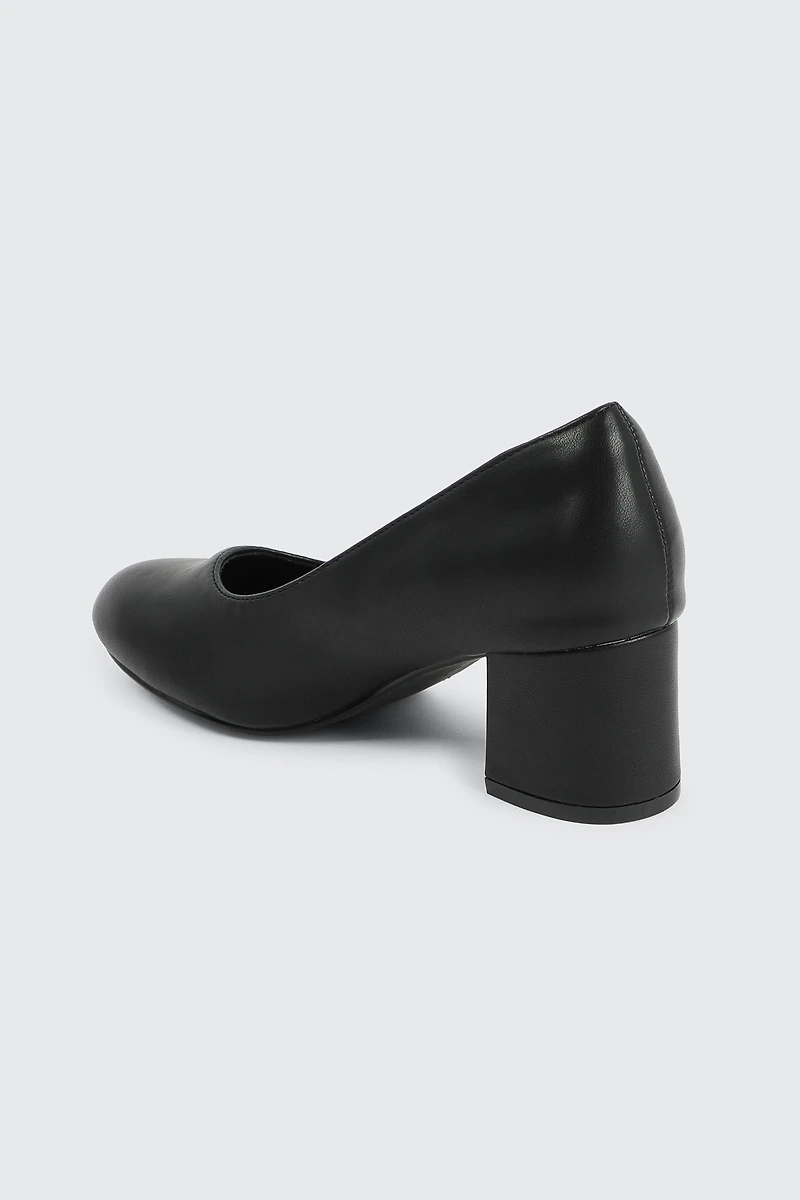 Block Heel Pumps