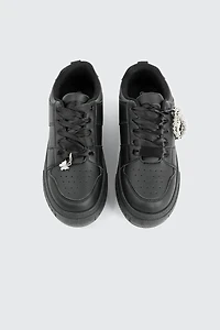 Basketball Sneakers with Removable Charms