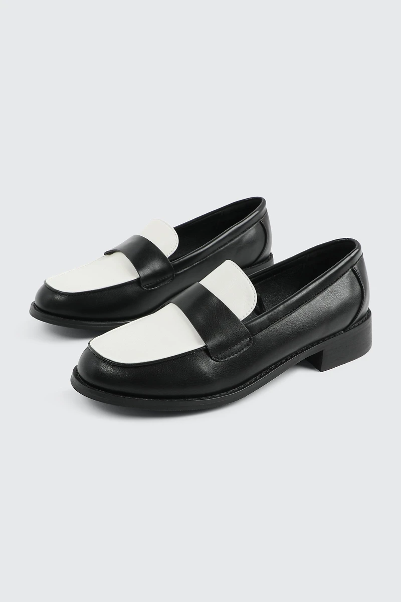 Colorblock Loafers