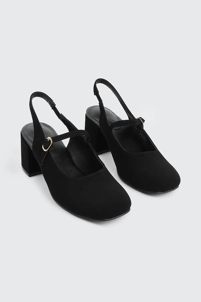 Chaussures Mary Jane à bride arrière