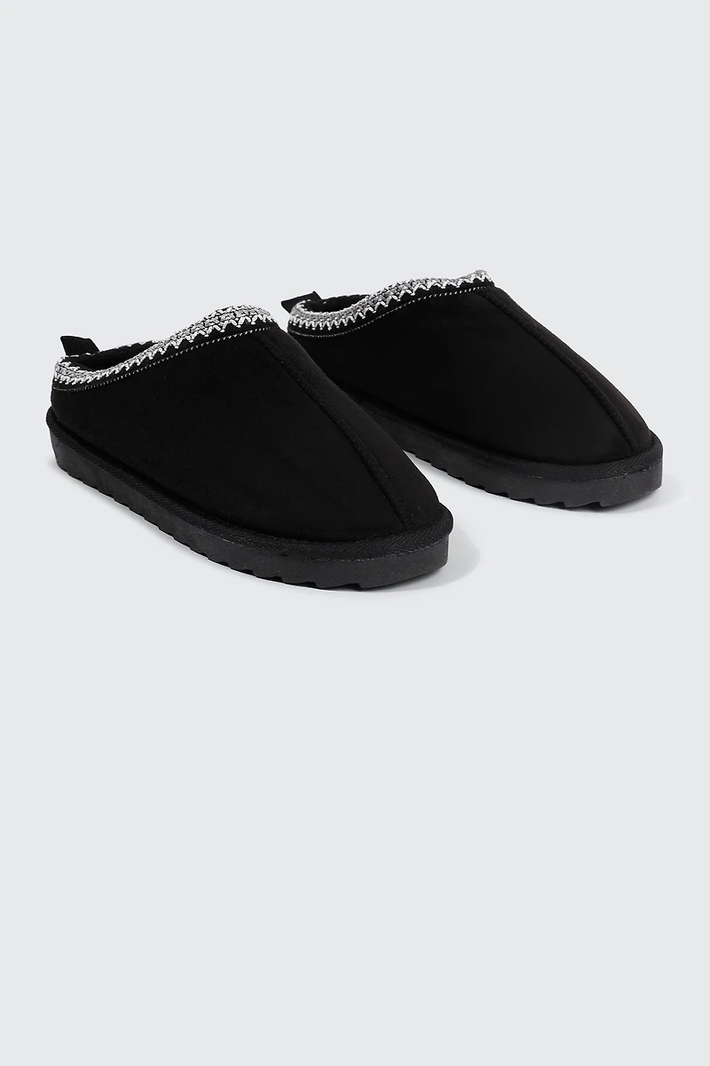 Faux Sheepskin Clogs
