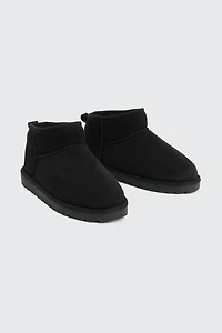 Mini Faux Sheepskin Boots
