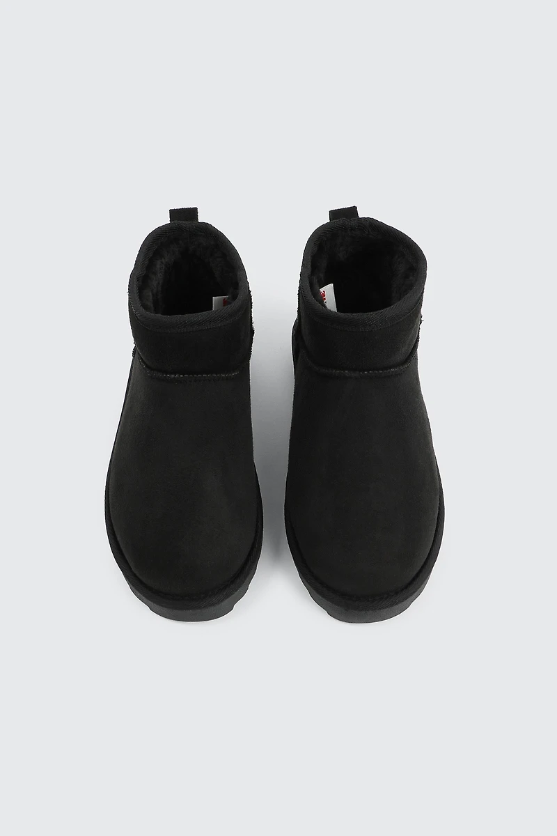 Mini Faux Sheepskin Boots