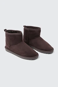 Mini Faux Sheepskin Boots