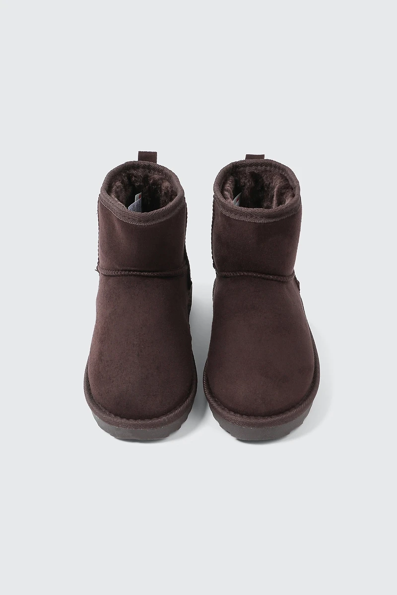 Mini Faux Sheepskin Boots