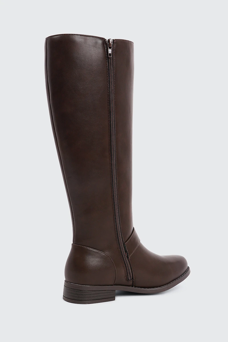 Bottes cavalières à boucle