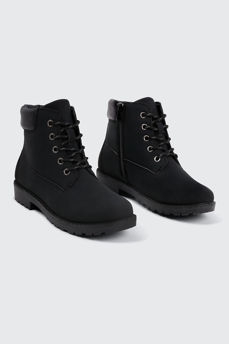 Lace Up Ankle Boots