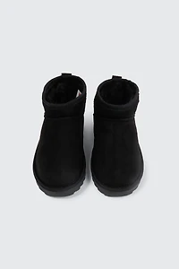 Bottes en faux mouton