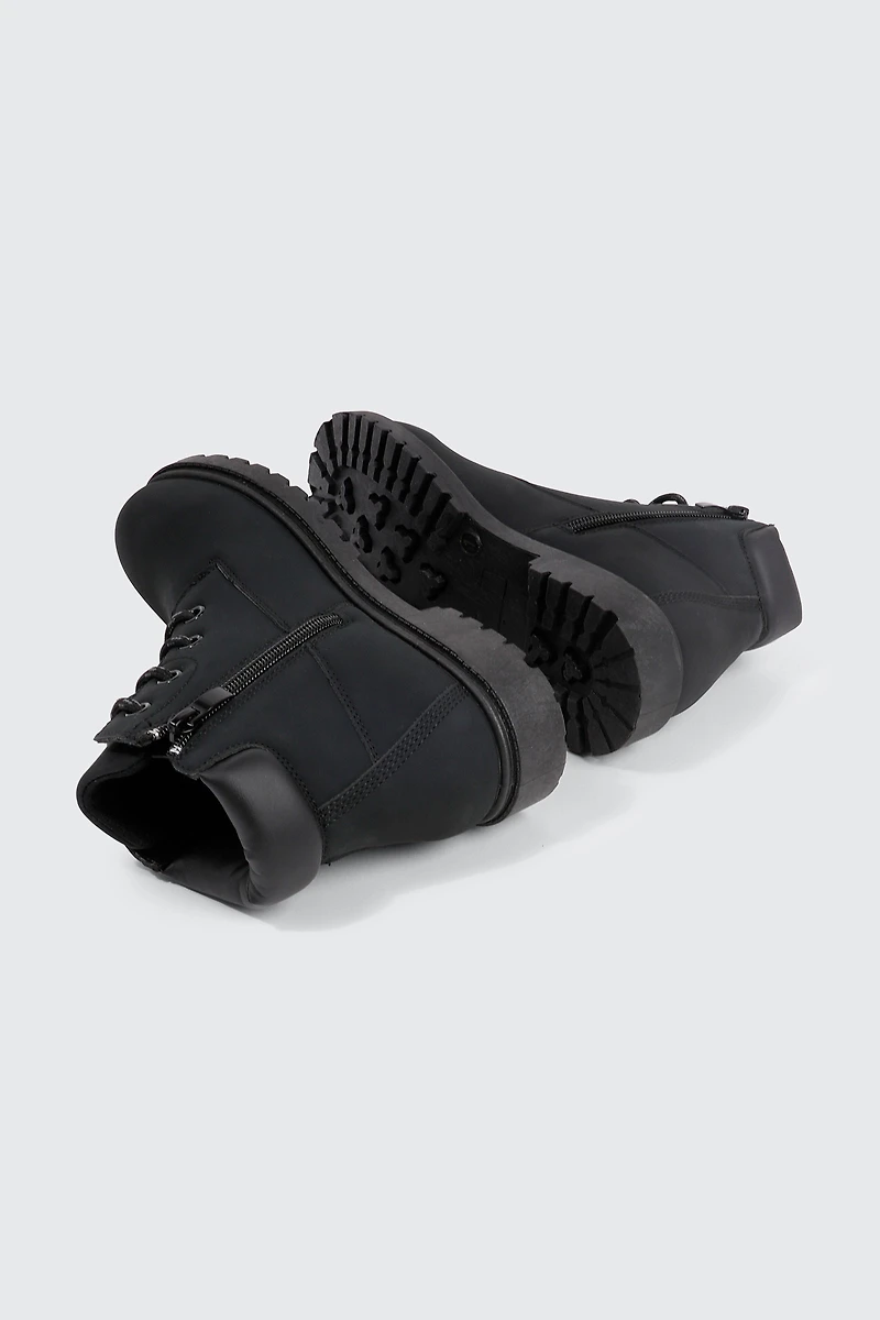 Lace Up Boots