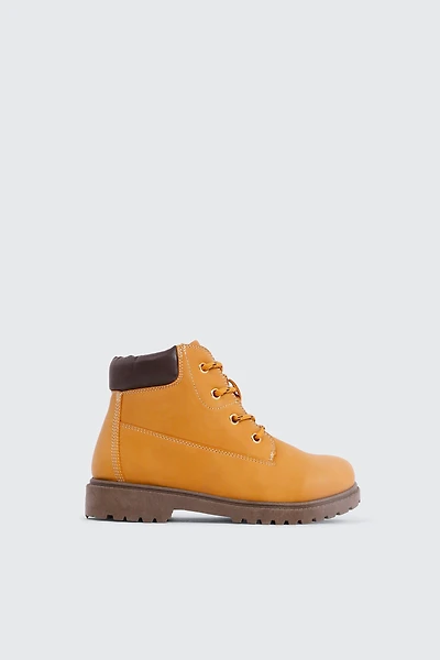 Lace Up Boots